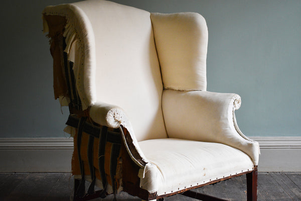 George III Wingback Armchair