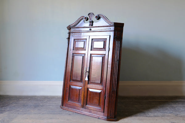 Georgian Hanging Corner Cupboard