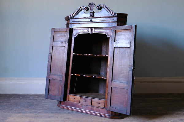 Georgian Hanging Corner Cupboard