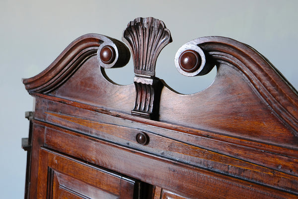 Georgian Hanging Corner Cupboard