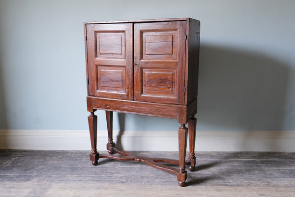 Dutch Oak Cabinet on Stand