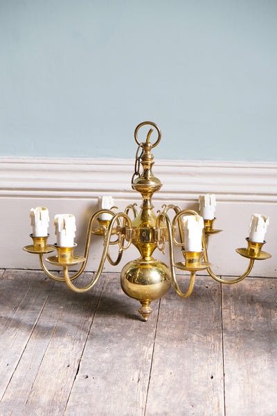 Pair of Dutch Chandeliers